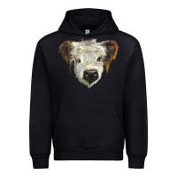 Foreset Green white calf scottish Urban Hoodie - BarkalooDesign