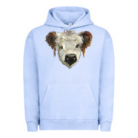 Pigment Grape Ice white calf scottish Urban Hoodie - BarkalooDesign