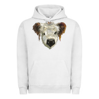 Pigment Lunar Rock white calf scottish Urban Hoodie - BarkalooDesign