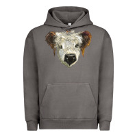 Pigment Tornado white calf scottish Urban Hoodie - BarkalooDesign