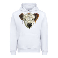 White white calf scottish Urban Hoodie - BarkalooDesign