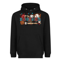 Black brother baseball Heavyweight Hoodie - Zillion Design Studio