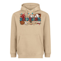 Mushroom brother baseball Heavyweight Hoodie - Zillion Design Studio