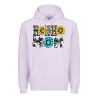 Lilac rodeo mom Premium Hoodie - AdoDesignShop