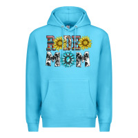Ocean Blue rodeo mom Premium Hoodie - AdoDesignShop