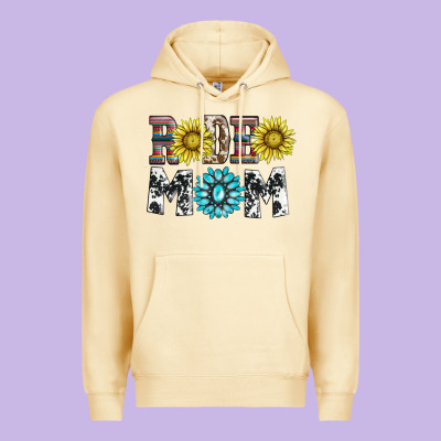 Rodeo Mom Premium Hoodie Designed By Adodesignshop