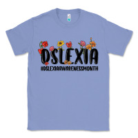 Colony Blue dslexia awareness month Classic Tee - MaliasSmallBusiness
