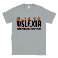 Heather Grey dslexia awareness month Classic Tee - MaliasSmallBusiness