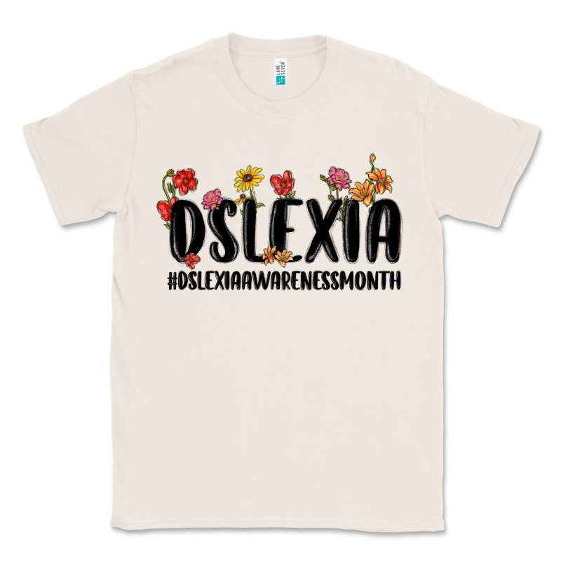 Dslexia Awareness Month Classic Tee by MaliasSmallBusiness | Teevron