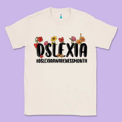 Classic Tee dslexia awareness month