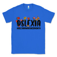True Royal dslexia awareness month Classic Tee - MaliasSmallBusiness