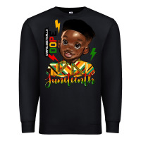 Black juneteenth black boy Premium Sweatshirt - HRA Design Shop