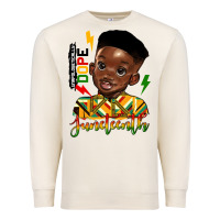 Sandshell juneteenth black boy Premium Sweatshirt - HRA Design Shop