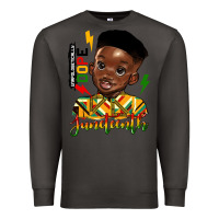 Smoke juneteenth black boy Premium Sweatshirt - HRA Design Shop