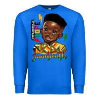 True Royal juneteenth black boy Premium Sweatshirt - HRA Design Shop