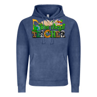 Vintage Denim one lucky teacher Vintage Hoodie - AdoDesignShop