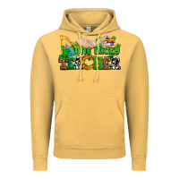 Vintage Mustard one lucky teacher Vintage Hoodie - AdoDesignShop