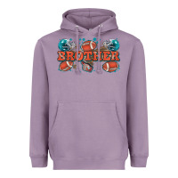 Lavender brother American football Heavyweight Hoodie - Zillion Design Studio