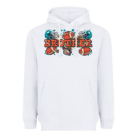 White brother American football Heavyweight Hoodie - Zillion Design Studio