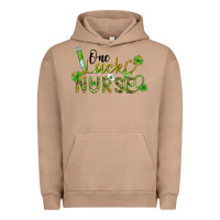 Pigment Burro one lucky nurse Urban Hoodie - BarkalooDesign