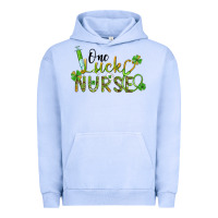 Pigment Grape Ice one lucky nurse Urban Hoodie - BarkalooDesign