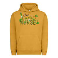 Pigment Peanut Butter one lucky nurse Urban Hoodie - BarkalooDesign