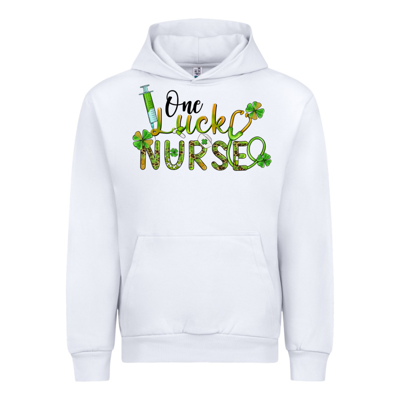 One Lucky Nurse Urban Hoodie by BarkalooDesign | Teevron