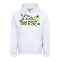 White one lucky nurse Urban Hoodie - BarkalooDesign