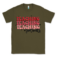 Army Green teaching Classic Tee - MaliasSmallBusiness
