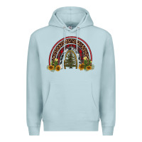 Blue Mist rainbow tree Premium Hoodie - AdoDesignShop