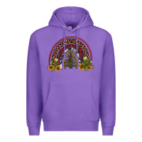 Purple rainbow tree Premium Hoodie - AdoDesignShop