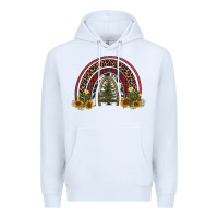 White rainbow tree Premium Hoodie - AdoDesignShop
