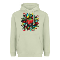 Matcha berry sunflower Heavyweight Hoodie - texasbilliewilder