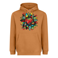 Meerkat berry sunflower Heavyweight Hoodie - texasbilliewilder