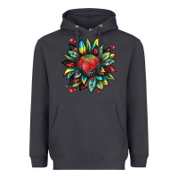 Smoke berry sunflower Heavyweight Hoodie - texasbilliewilder