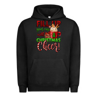 Pigment Black fill up your cup with christmas cheer Urban Hoodie - Jasminsmagicworld
