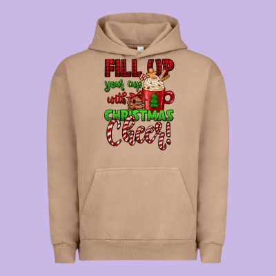 Fill Up Your Cup With Christmas Cheer Urban Hoodie Designed By Jasminsmagicworld