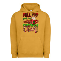 Pigment Peanut Butter fill up your cup with christmas cheer Urban Hoodie - Jasminsmagicworld