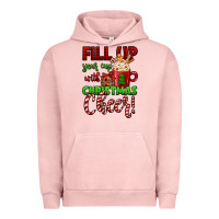 Pigment Salmon fill up your cup with christmas cheer Urban Hoodie - Jasminsmagicworld