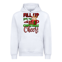 White fill up your cup with christmas cheer Urban Hoodie - Jasminsmagicworld