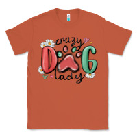 Copper crazy dog lady Classic Tee - MaliasSmallBusiness