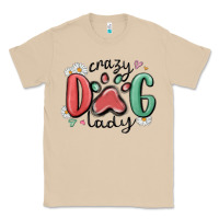 Mushroom crazy dog lady Classic Tee - MaliasSmallBusiness