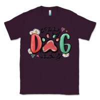 Plum crazy dog lady Classic Tee - MaliasSmallBusiness