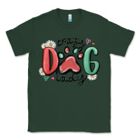 Sports Green crazy dog lady Classic Tee - MaliasSmallBusiness