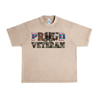 French Oak armed forces day proud veteran Urban Heavy Tee - Artiststas