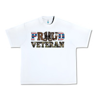 White armed forces day proud veteran Urban Heavy Tee - Artiststas