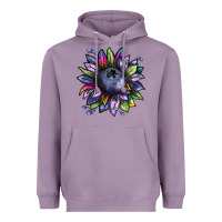 Lavender blueberry sunflower Heavyweight Hoodie - texasbilliewilder