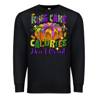 Black king cake calories don't count Premium Sweatshirt - FaDigitalArtStudio
