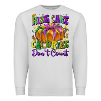 Dove Grey king cake calories don't count Premium Sweatshirt - FaDigitalArtStudio
