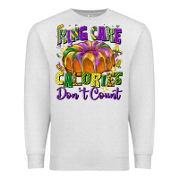 Oatmeal Heather king cake calories don't count Premium Sweatshirt - FaDigitalArtStudio